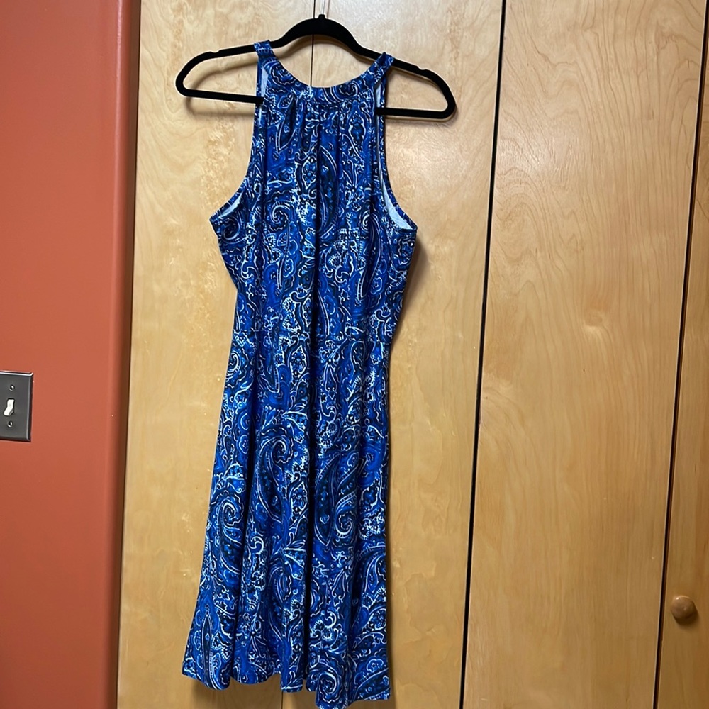 Paisley sleeveless dress